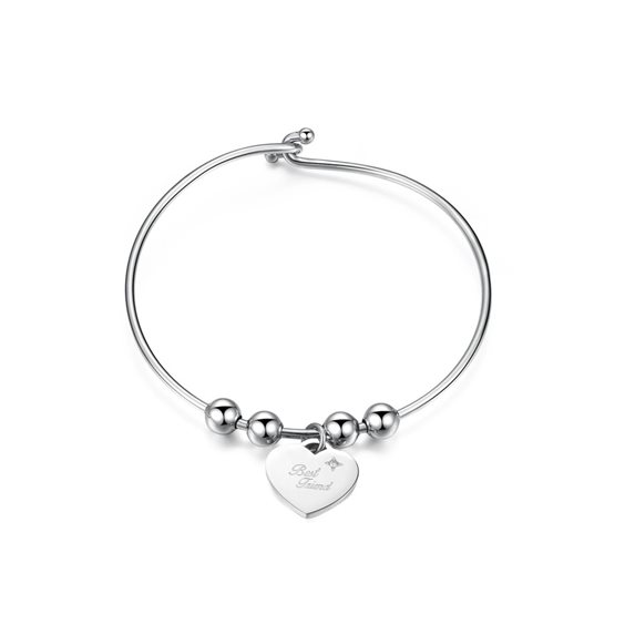 Pulsera Sagapo Mujer Be My Always in Acero Cristallo SBM18 - SBM18